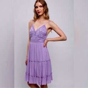 Love Tree lavender mini dress 🪻